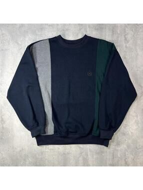 Vintage 90’s Navy Bugle Boy Grunge Knit Sweater